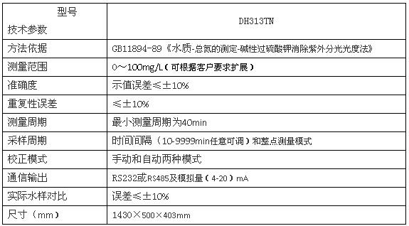 上海雷磁TN-586 在線(xiàn)總氮（TN）自動(dòng)監(jiān)測(cè)儀